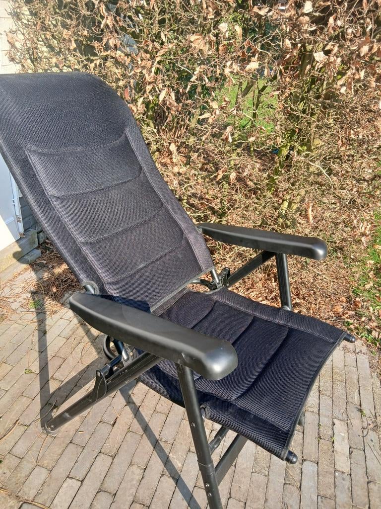 Kampeerstoel. 3 standen. Per 2 te koop, Enlèvement