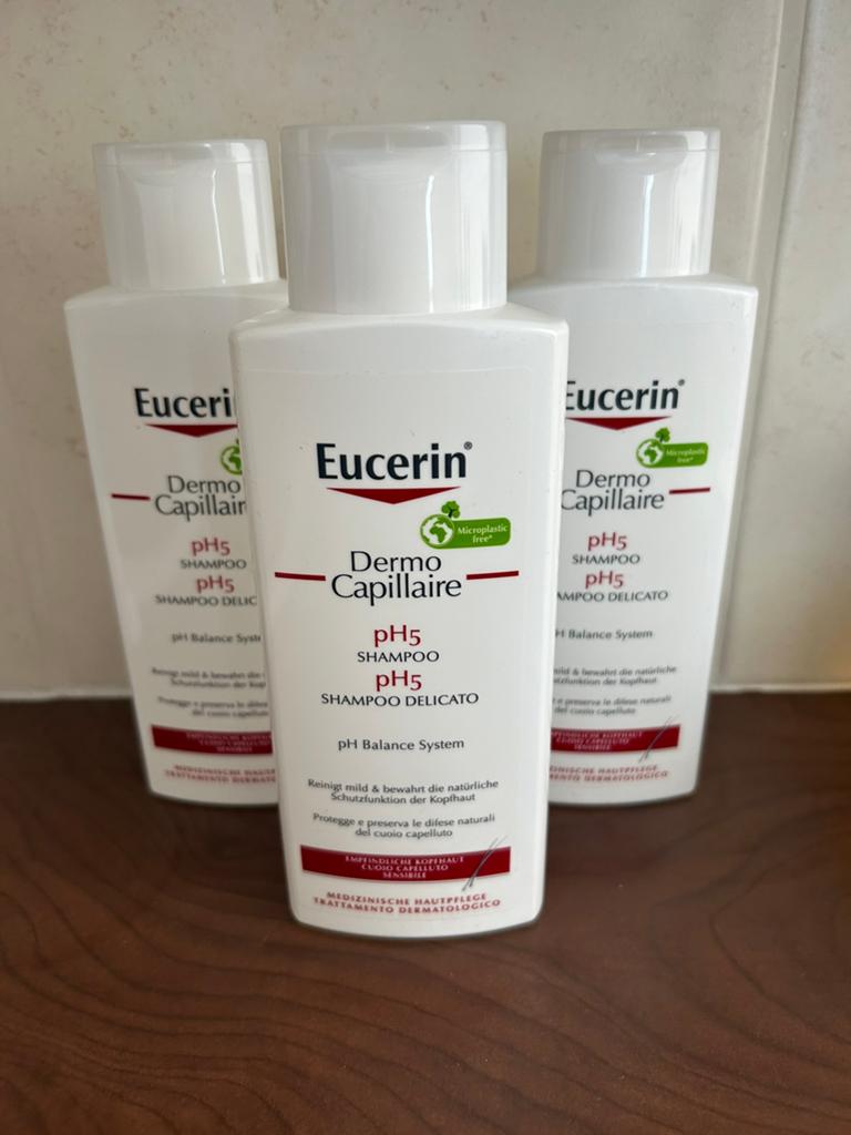 Eucerin PH5 shampoo 3x 250 ml, Enlèvement ou Envoi