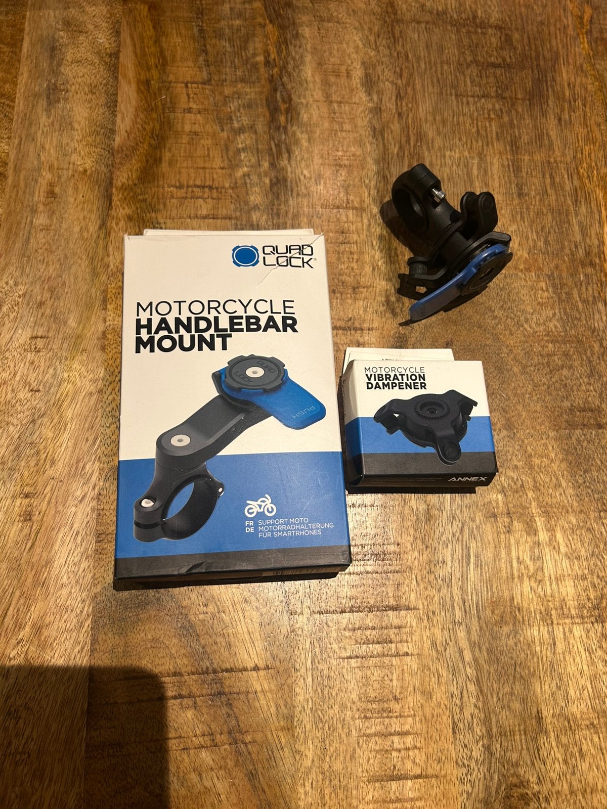 quad lock + demper + hoesje, Ophalen, Zo goed als nieuw