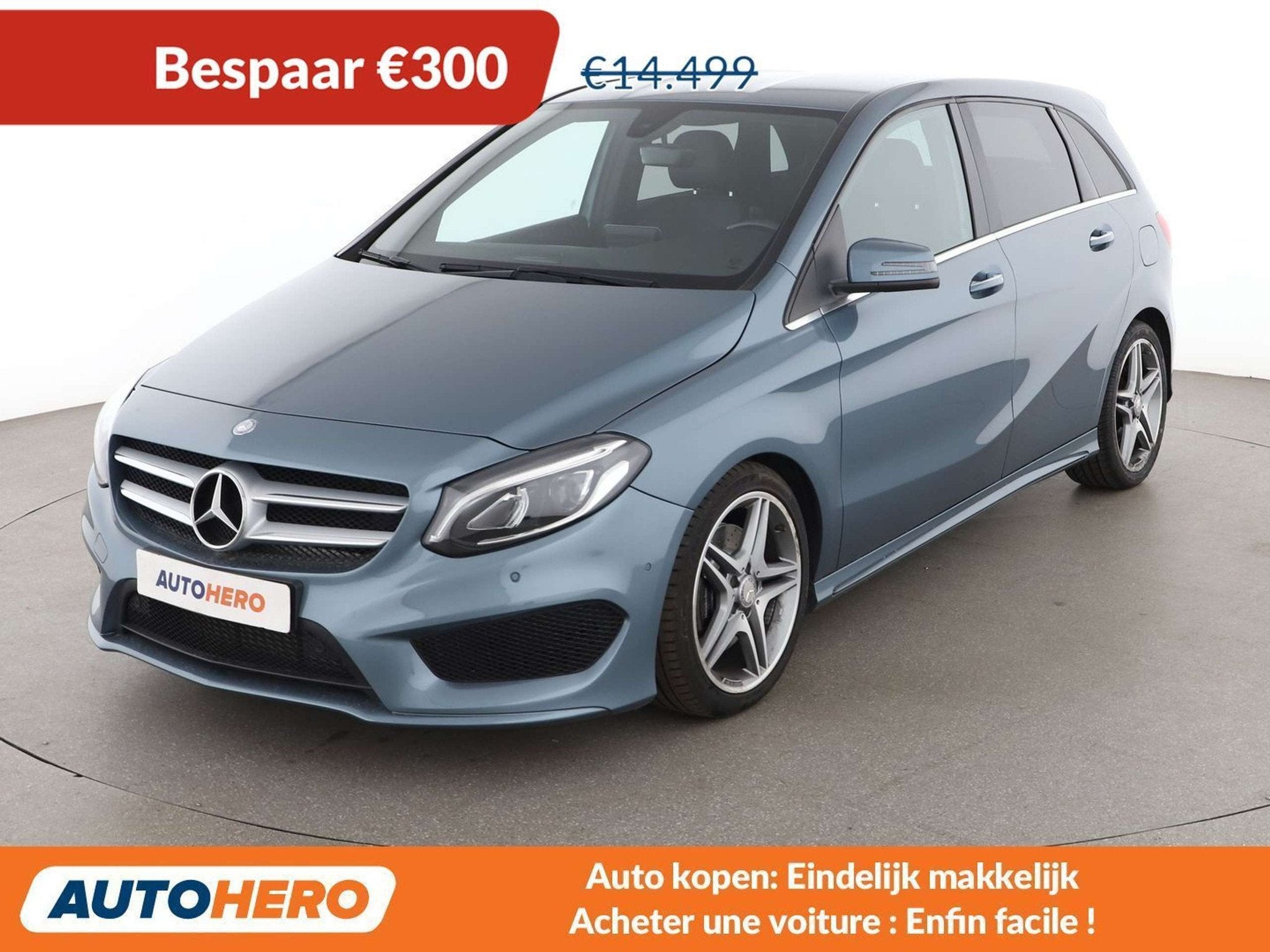 Mercedes-Benz B-Klasse 220 B 220 4Matic AMG Line (bj 2015), Auto's, Mercedes-Benz, Automaat, Gebruikt, 184 pk, 5 zetels