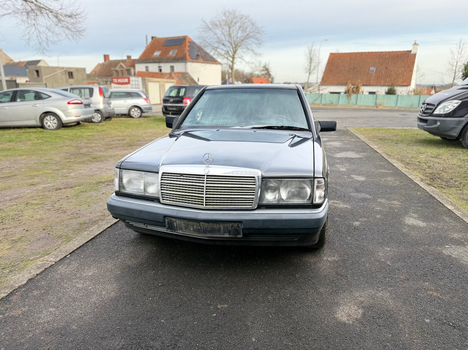 Te koop Mercedes 190/2.5d km248000 jaar 1999, Stof, Zwart, Berline, 190-Serie