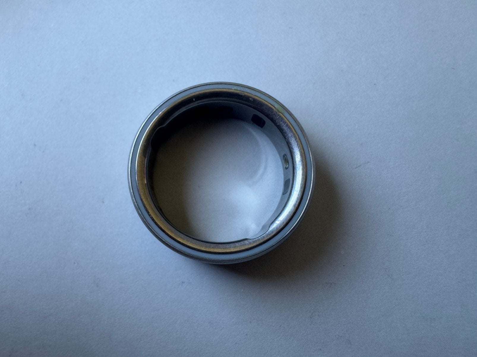Oura Ring 4 - Brushed Silver - Maat/Taille 11, Enlèvement, Comme neuf