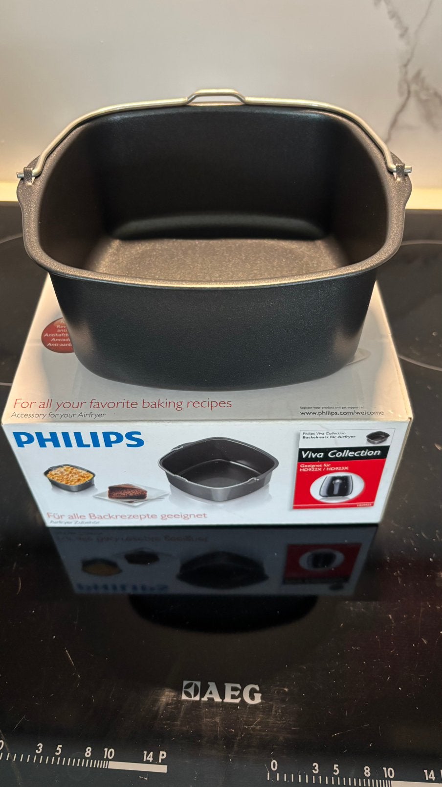 Philips Viva Collection bakblik, Ophalen of Verzenden, Nieuw, Aluminium, Pot, Bus of Blik