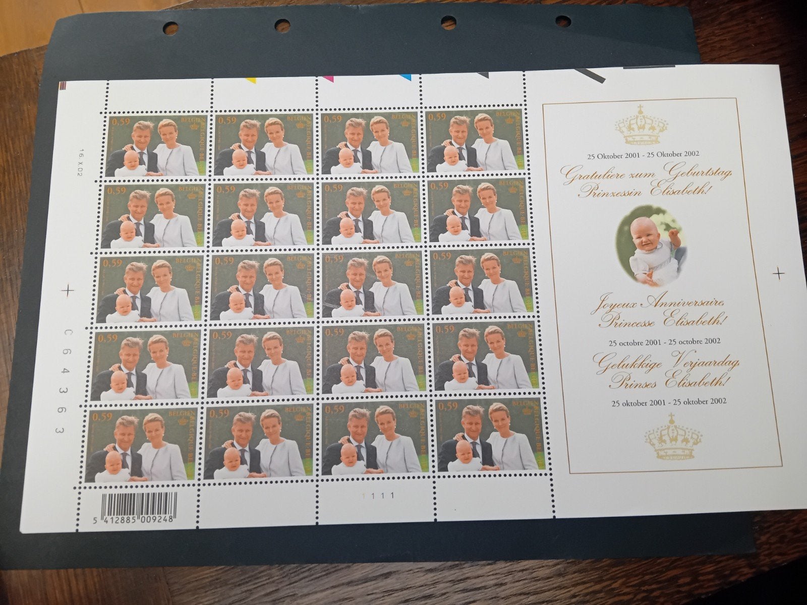 België postzegels nr 3098 en 3099 lot 508B, Postzegels en Munten, Ophalen of Verzenden