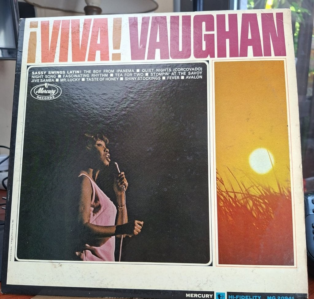 Sarah Vaughan / Viva! Vaughan, Enlèvement ou Envoi, Utilisé, Housse de protection extérieure, Jazz