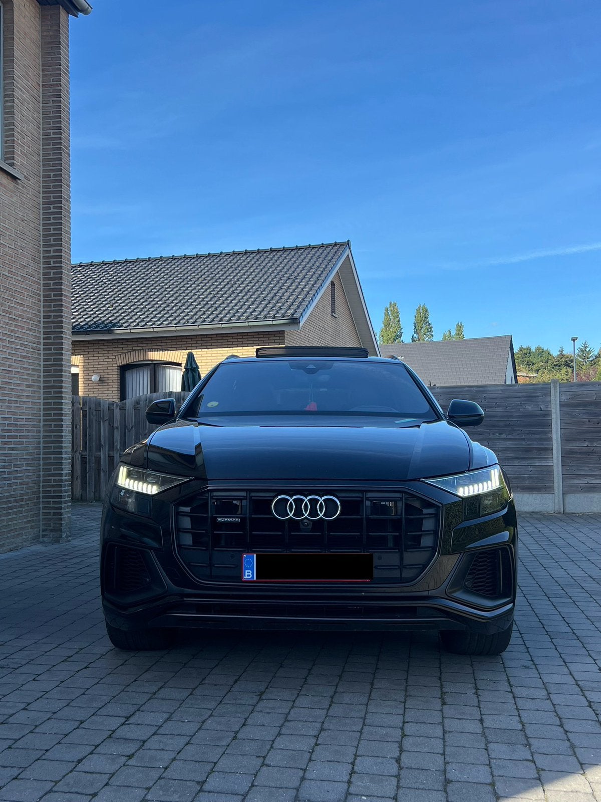 Audi Q8 50TDI Quattro Full 3x SLine ACC Matrix Pano Bel état, Autos, Cuir et Alcantara, Achat, Euro 6, Q8