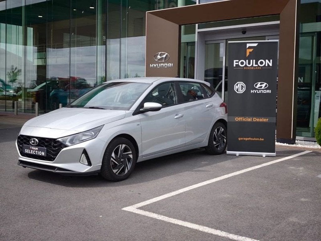 Hyundai i20 T-GDI Techno 48V 7-DCT, Auto's, Hyundai, Automaat, 100 pk, 5 zetels, 117 g/km