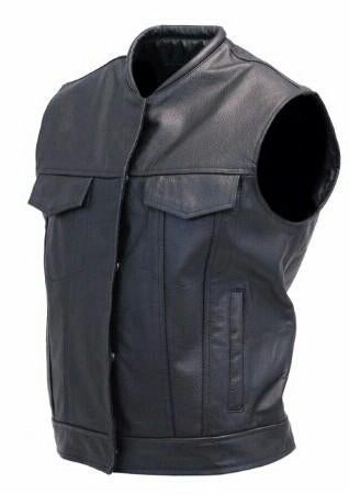 Gilet de Moto en cuir neuf, Envoi, Neuf, avec ticket, Manteau | cuir