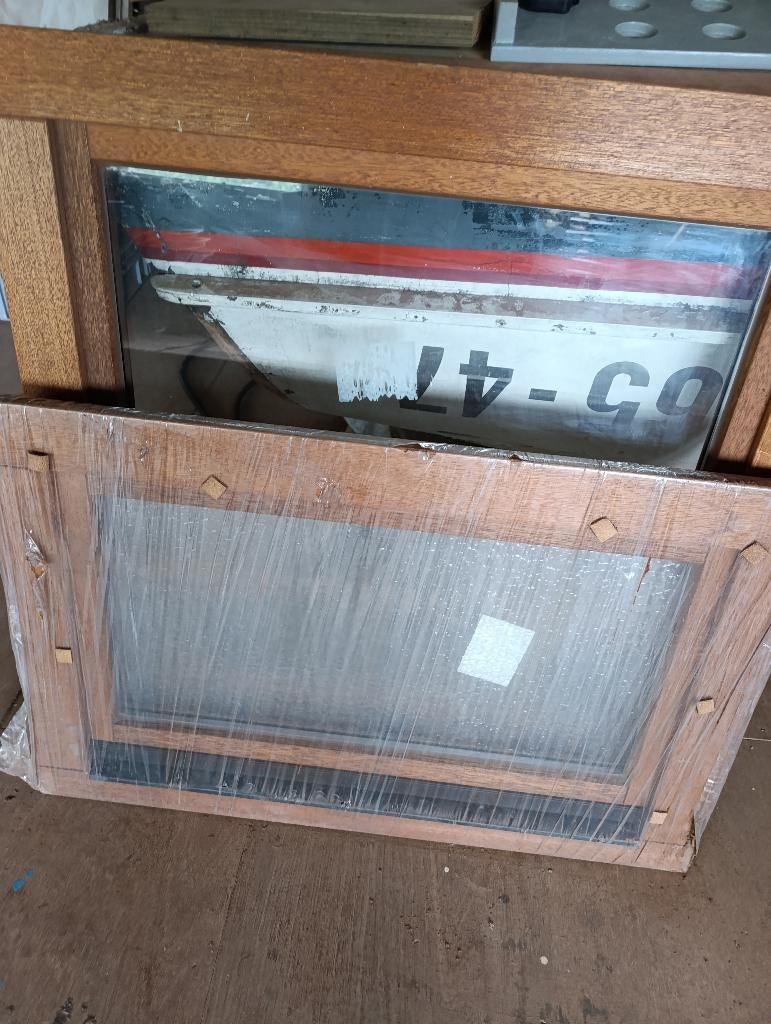 Ramen met dubbelglas Draai/kiep  Nieuw., Doe-het-zelf en Bouw, Glas en Ramen, Nieuw, Gevelraam of Ruit, 80 tot 120 cm, 80 tot 120 cm