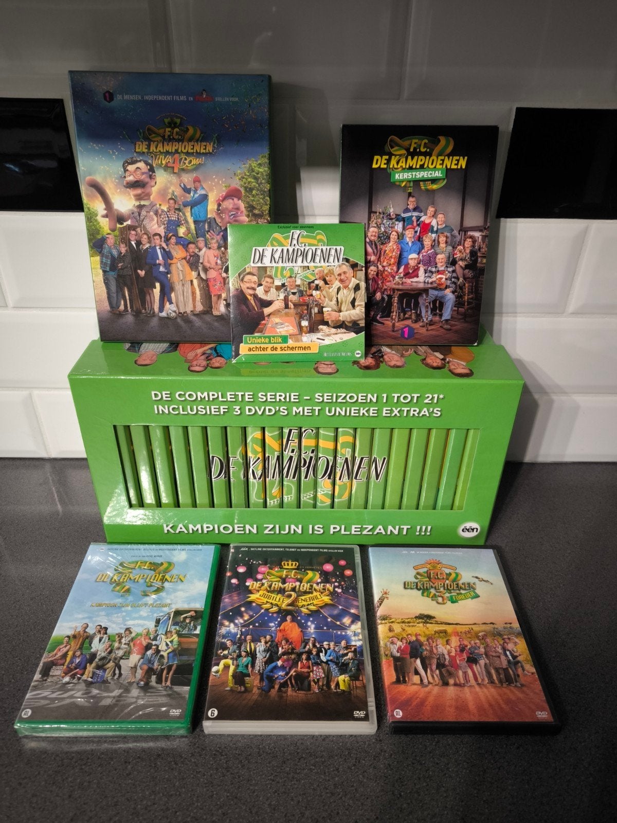 nieuwe volledige dvd collectie van fc de kampioenen, Enlèvement ou Envoi