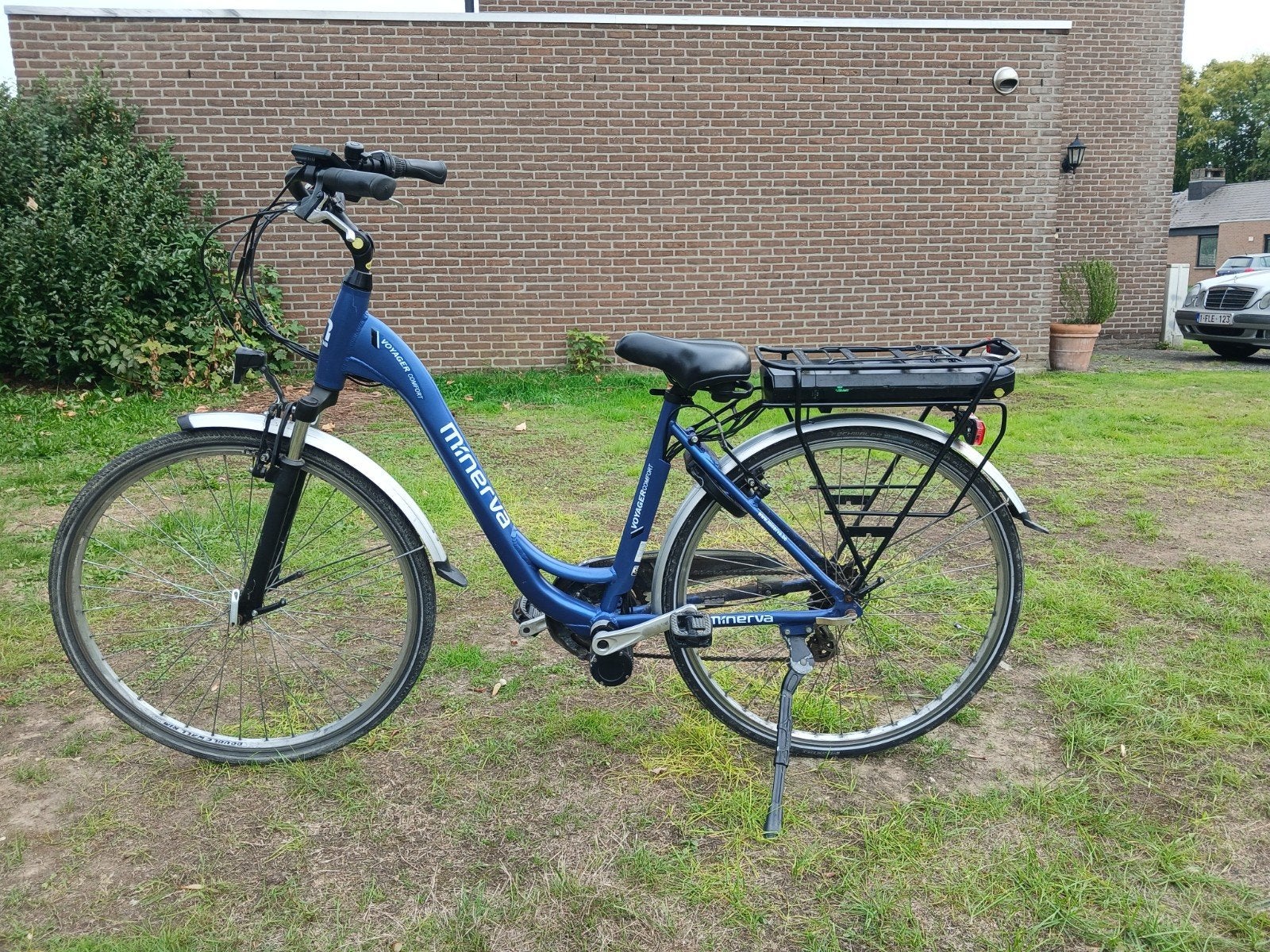 elektrische fiets minerva, Ophalen