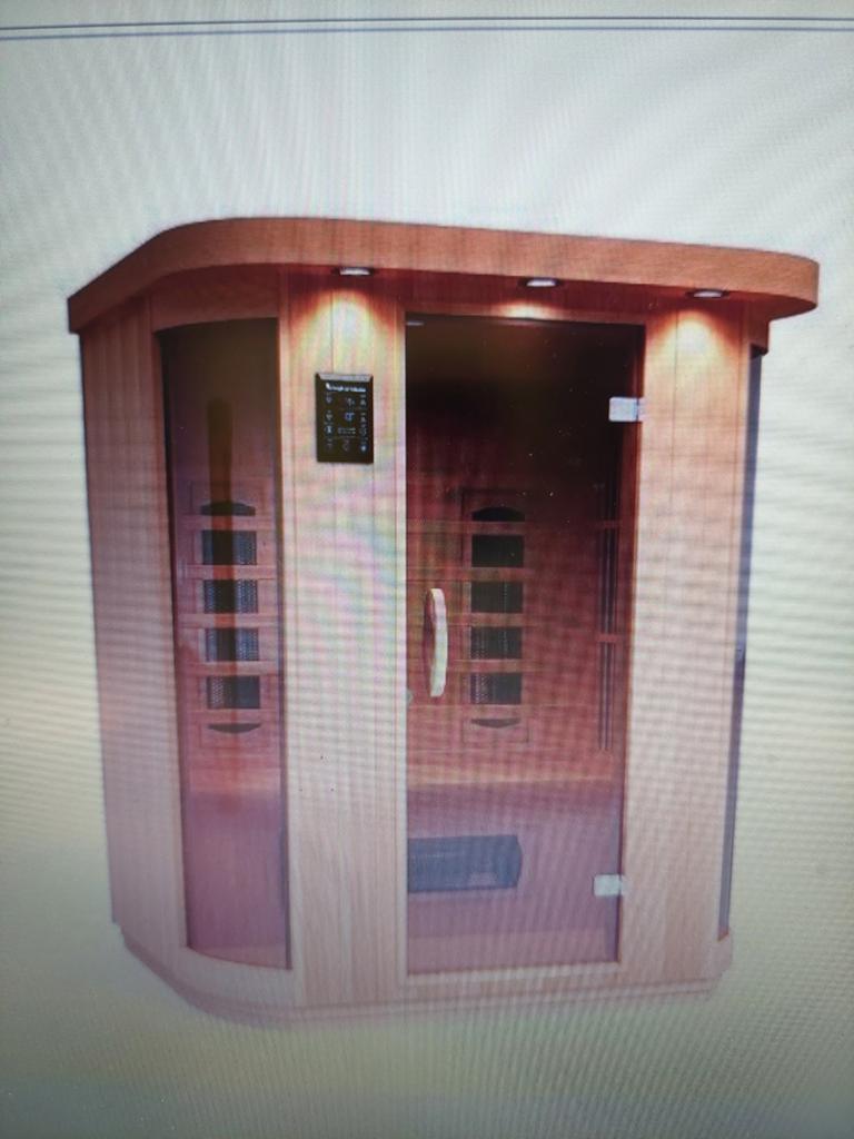 Infrarood sauna 3 persoons, Sport en Fitness, Sauna, Ophalen, Infrarood