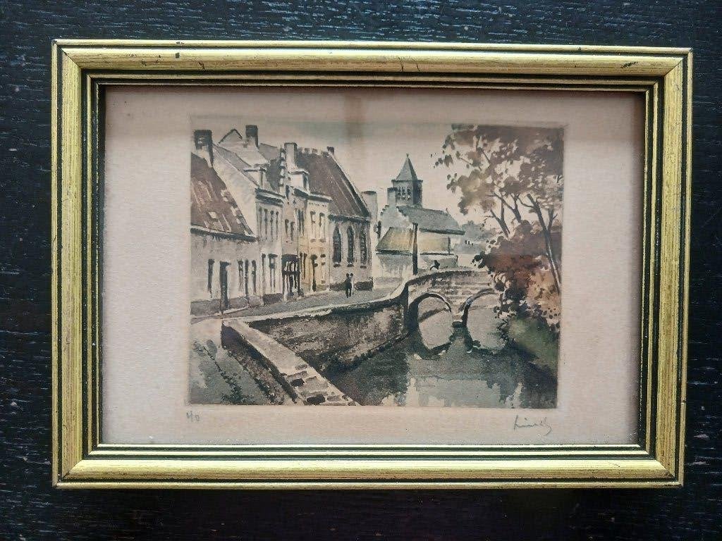 2 x !  Linck  hebbelinck koopje, Ophalen, Gesigneerd