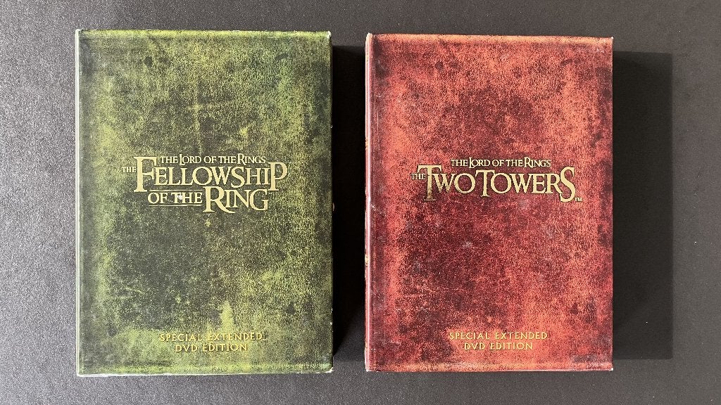 The Lord of the Rings - Extended Edition (Movies 1 & 2), CD & DVD, DVD | Science-Fiction & Fantasy, Comprend un livret, Anglais