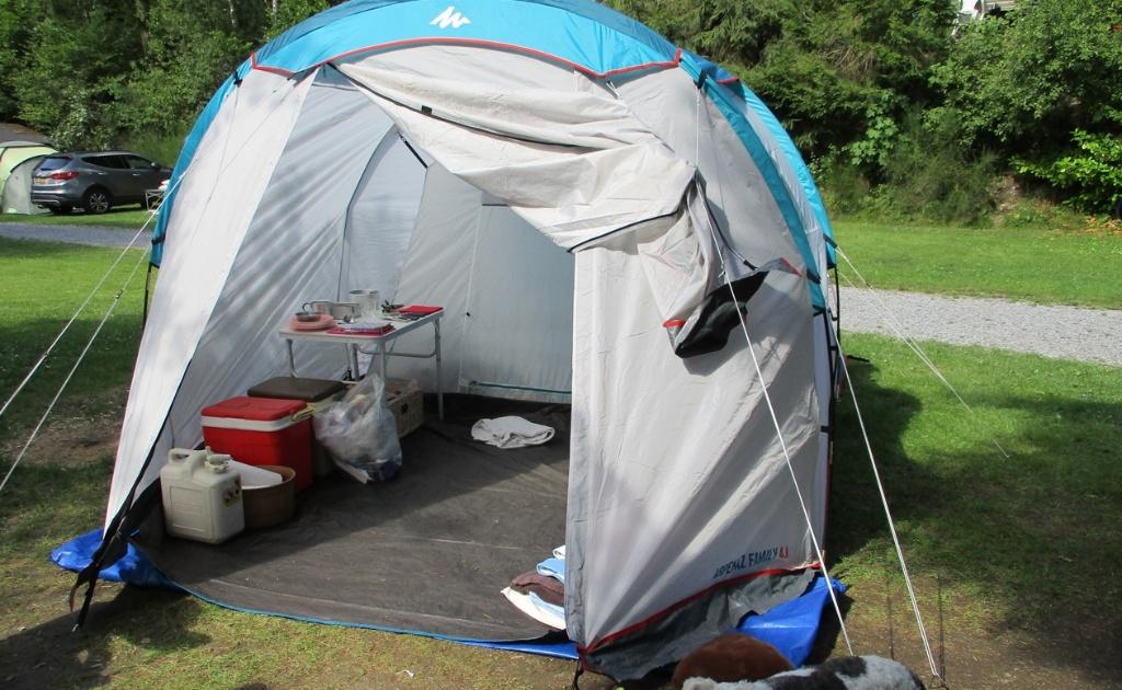 Tent, Ophalen, Zo goed als nieuw, Tot en met 3