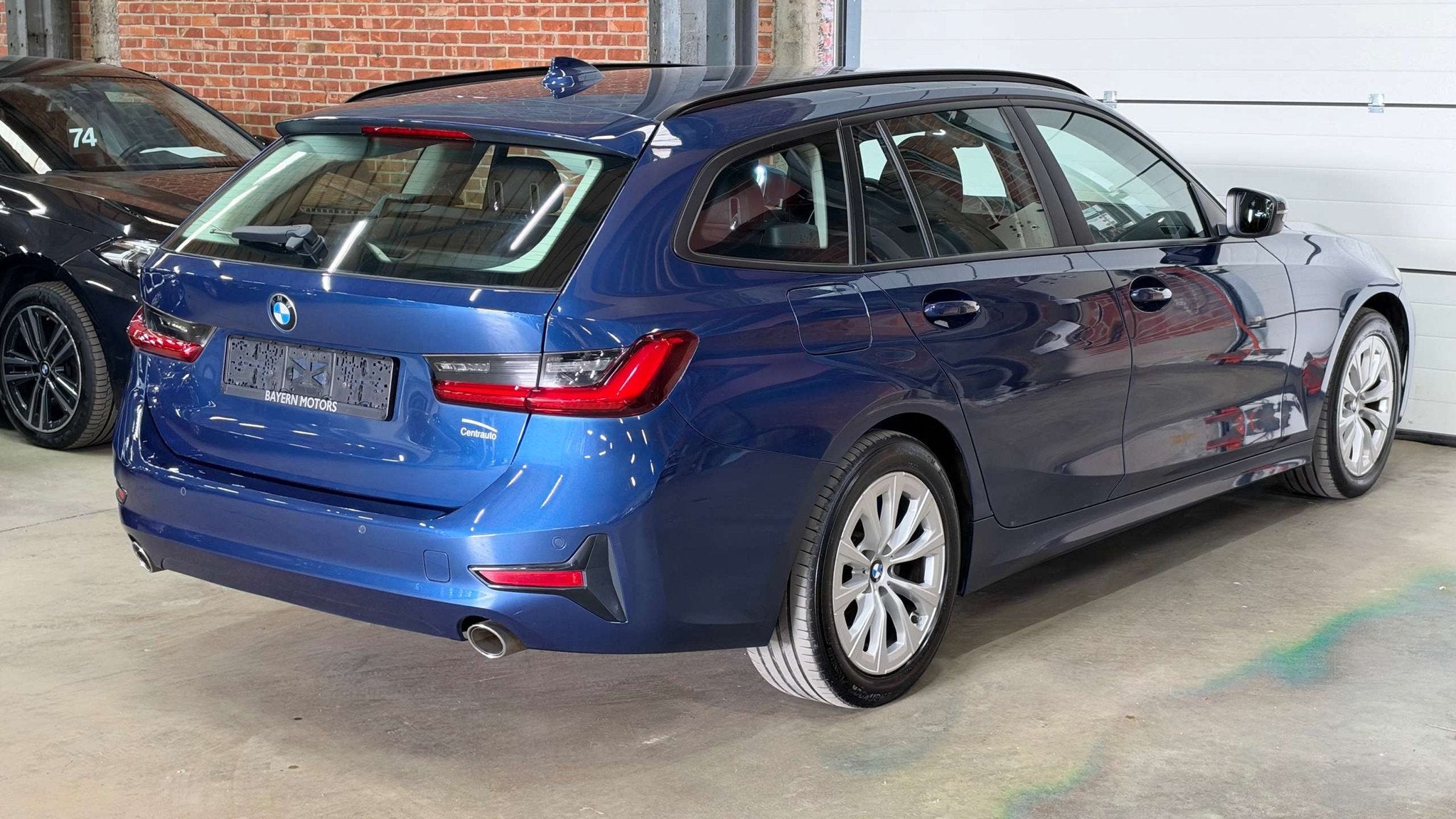 BMW 316 dA*Garantie*EURO 6d*Automaat*LED*Parkeersensoren*D, Auto's, 4 cilinders, Blauw, Bedrijf, 5 deurs