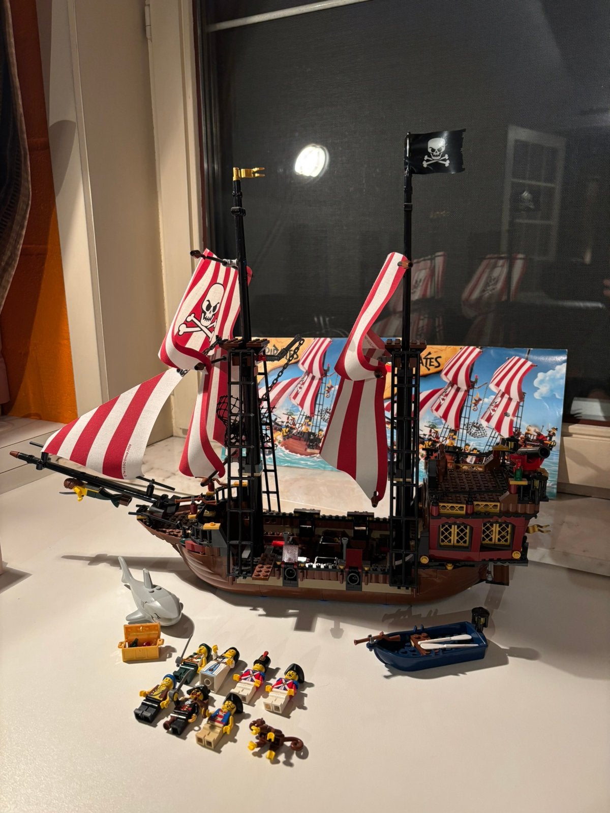 6243 LEGO Pirates Brickbeard’s Bounty, Kinderen en Baby's, Speelgoed | Duplo en Lego, Gebruikt, Lego, Inclusief instructies, Complete set