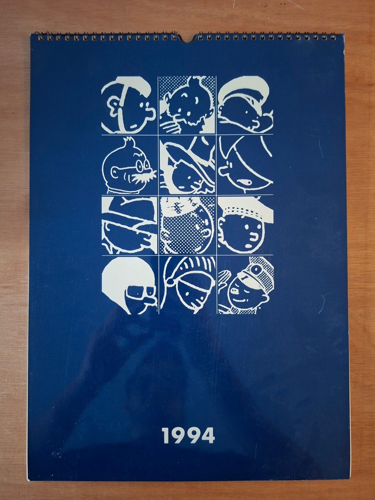 Kuifje kalender 1994, Ophalen