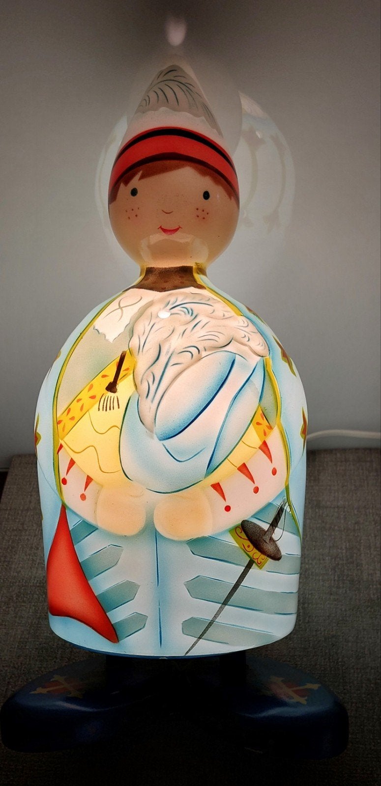Vintage L'oiseau Bateau Sfeerlamp "Mousquetaire", Enlèvement, Lampe