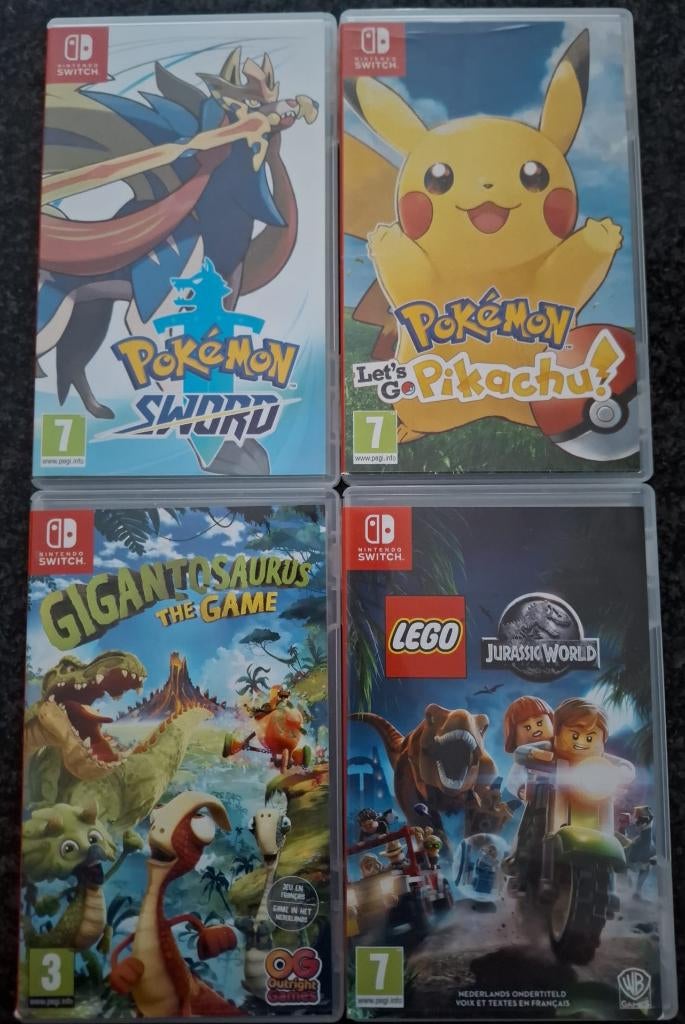 Nintendo Swtich games, Games en Spelcomputers, Ophalen, Zo goed als nieuw, Overige genres, Vanaf 7 jaar