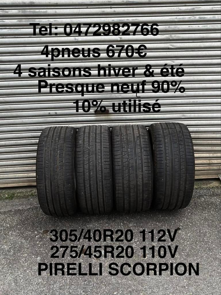 Pneus x6  - x5 . 305/40R20 - 275/45R20, Autos : Pièces & Accessoires, Pneus & Jantes, Pneu(s)