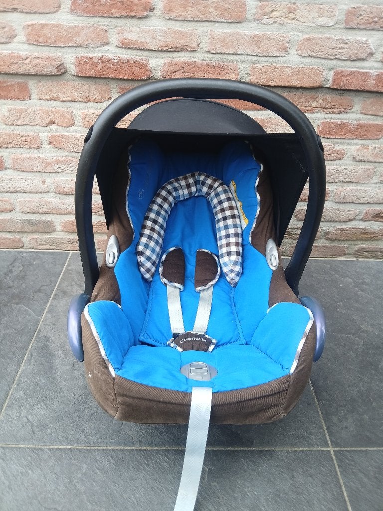 Maxi-Cosi + voetenzak + regenhoes, Kinderen en Baby's, Ophalen, 0 t/m 18 kg, Maxi-Cosi, Gebruikt