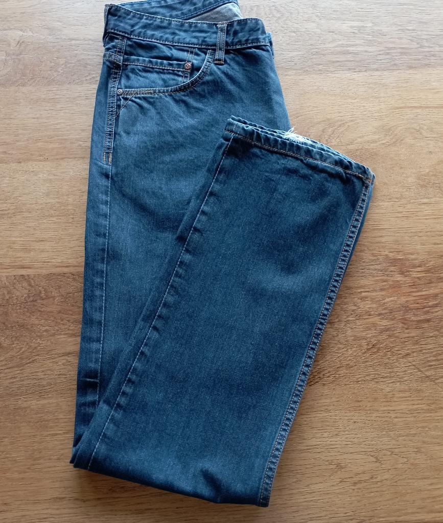 Jeans Tom Tailor model Marvin Slim maat 34/36, Ophalen of Verzenden, Zo goed als nieuw, Blauw, Tom Tailor