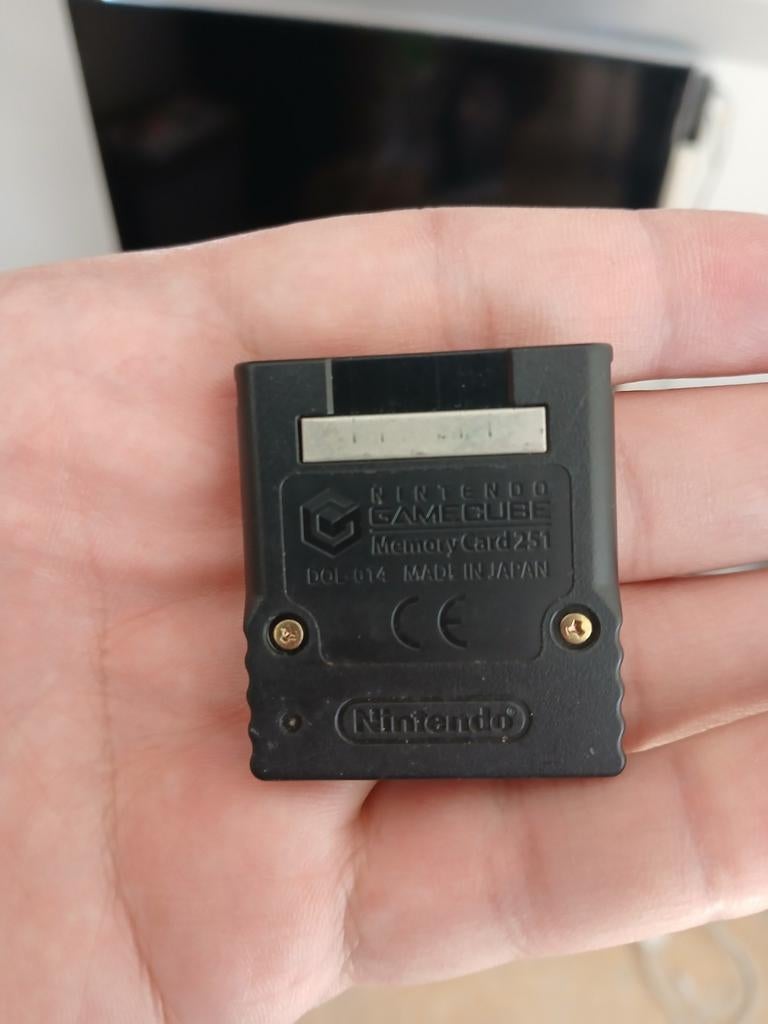 Carte memoire gamecube 256b., Enlèvement ou Envoi