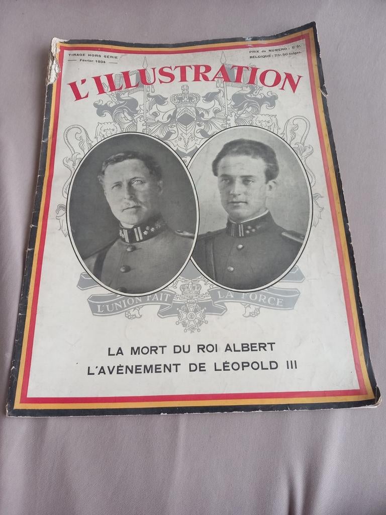 Revue L'illustration,  février 1934, Ophalen of Verzenden