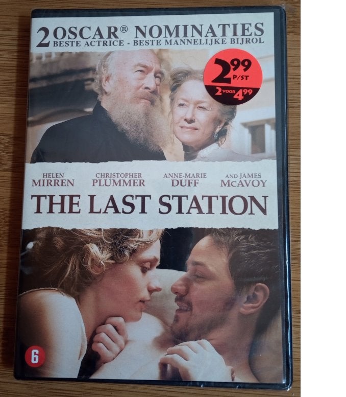 "The Last Station" (Helen Mirren - 2 Oscar noms) DVD (NIEUW), Ophalen of Verzenden, Nieuw in verpakking