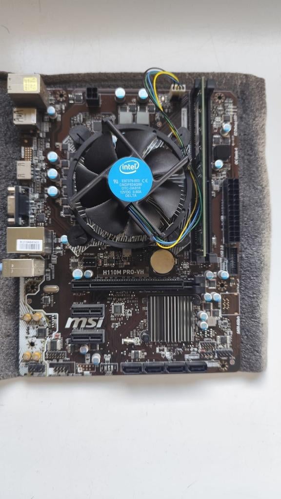 Moederbord, cpu ram ( compleet), Ophalen, Gebruikt, LGA 1151, DDR4