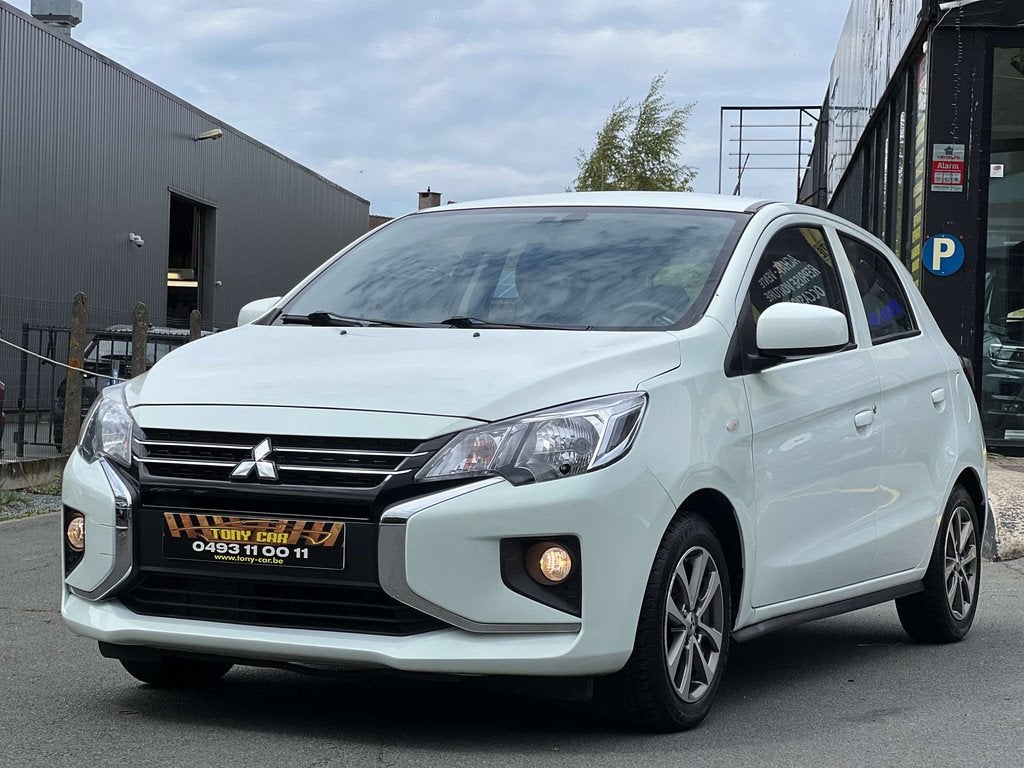 Mitsubishi Space Star Space Star 1.0i*CLIMA*NAVI*CAMERA*Andr, Stof, Gebruikt, 1290 kg, Wit