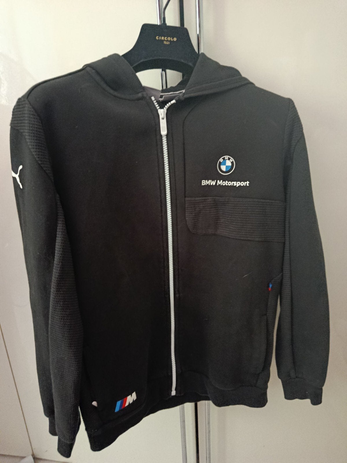 Bmw jasje maat 164  13/14 jaar, Ophalen, Bmw motorsport, Zo goed als nieuw, Jongen
