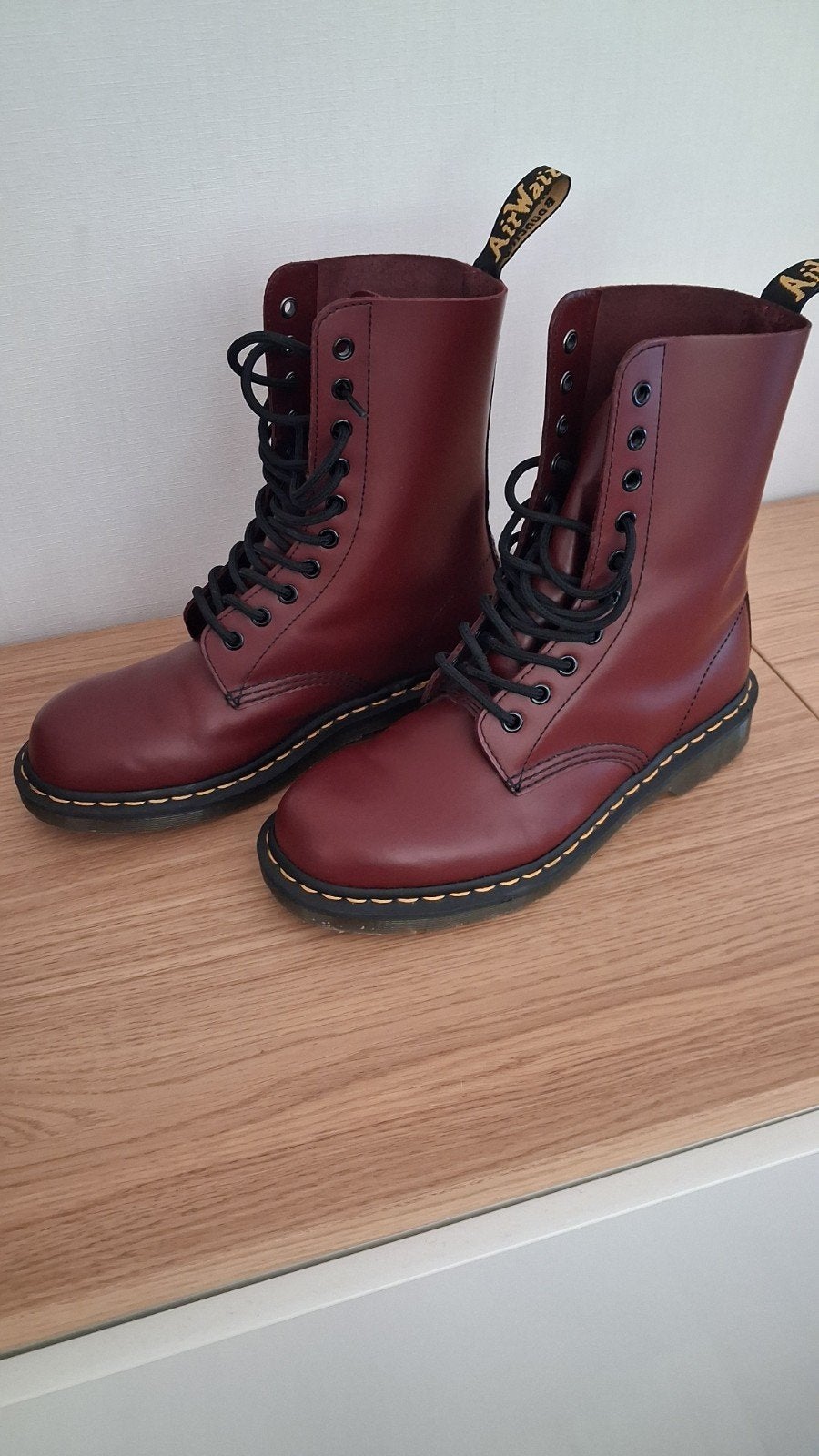 Dr. Martens, Lage of Enkellaarzen, Ophalen of Verzenden, Rood, Dr. Martens