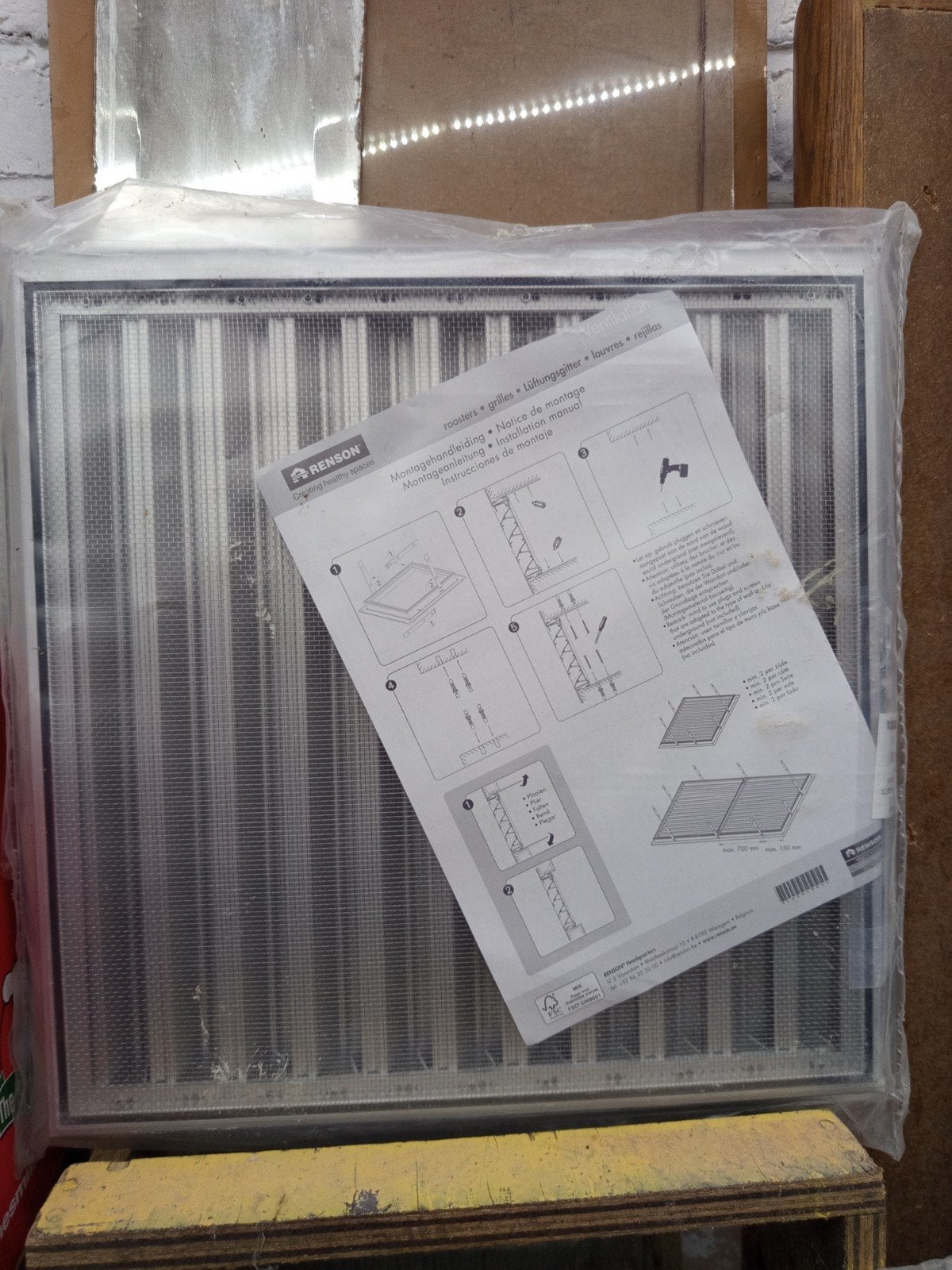 grille de ventilation Alu, Bricolage & Construction, Enlèvement, Aluminium