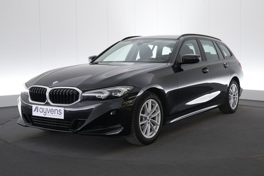(2DAK922) BMW 3 TOURING, Euro 6, 136 pk, https://public.car-pass.be/vhr/9c3e1539-4a04-4ec2-b42b-3e46dc87d00d, Zwart