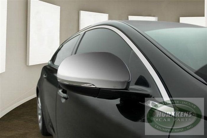 Chrome spiegelkappen set Jaguar XF 2010-2014, Auto-onderdelen, -, -, Nieuw, Ophalen of Verzenden