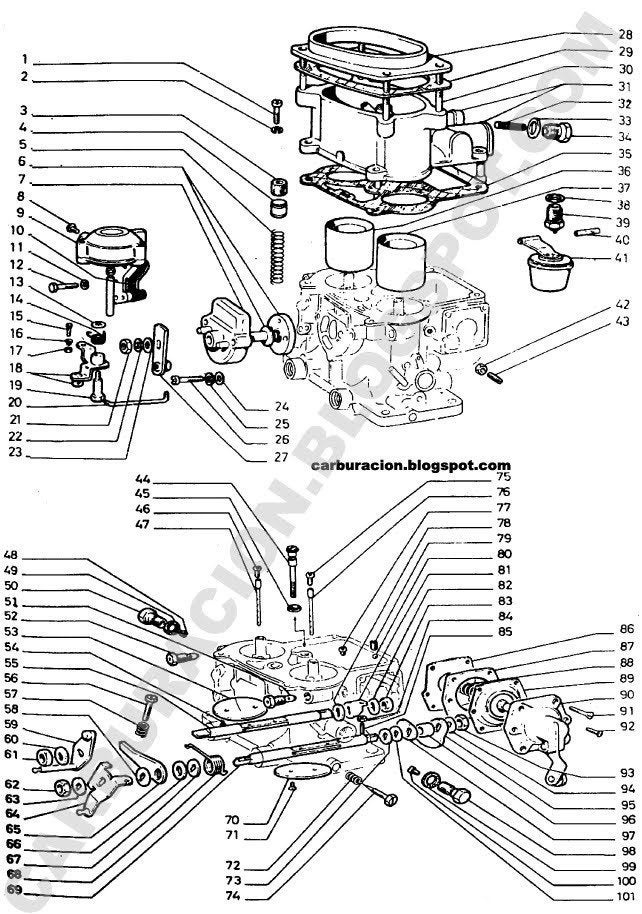 FIAT 1300, 1500C - Kit de joints carburateur - NEUF, Enlèvement ou Envoi, Neuf, Fiat