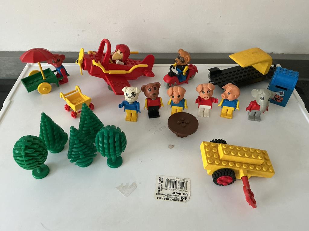 Lego Fabuland, Enlèvement, Utilisé, Lego