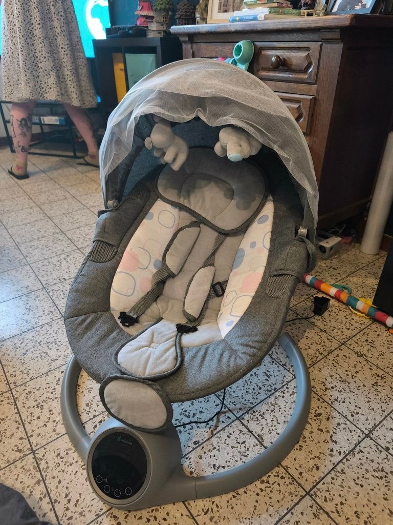 Relax balancelle pour bébé, Autres marques, Enlèvement ou Envoi, Comme neuf, Avec ceinture(s)