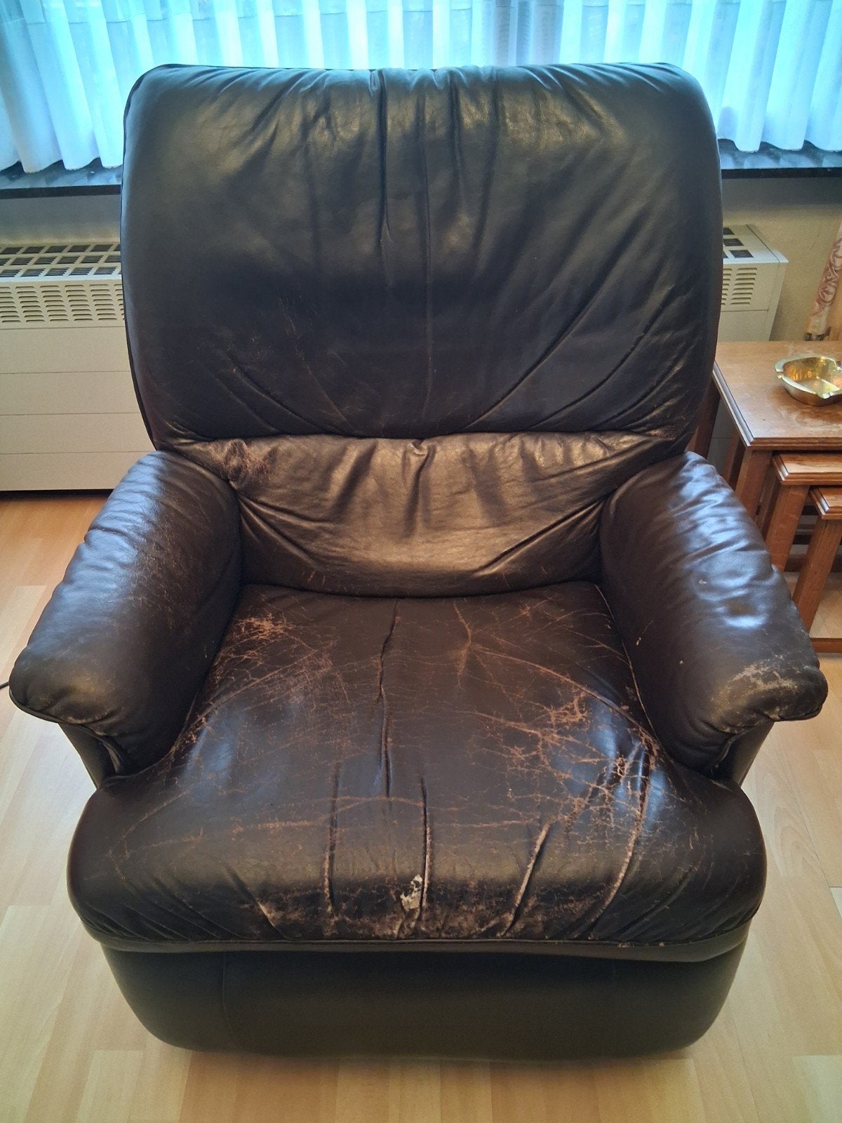 Relax elektrisch, Huis en Inrichting, Fauteuils, Ophalen, Leer