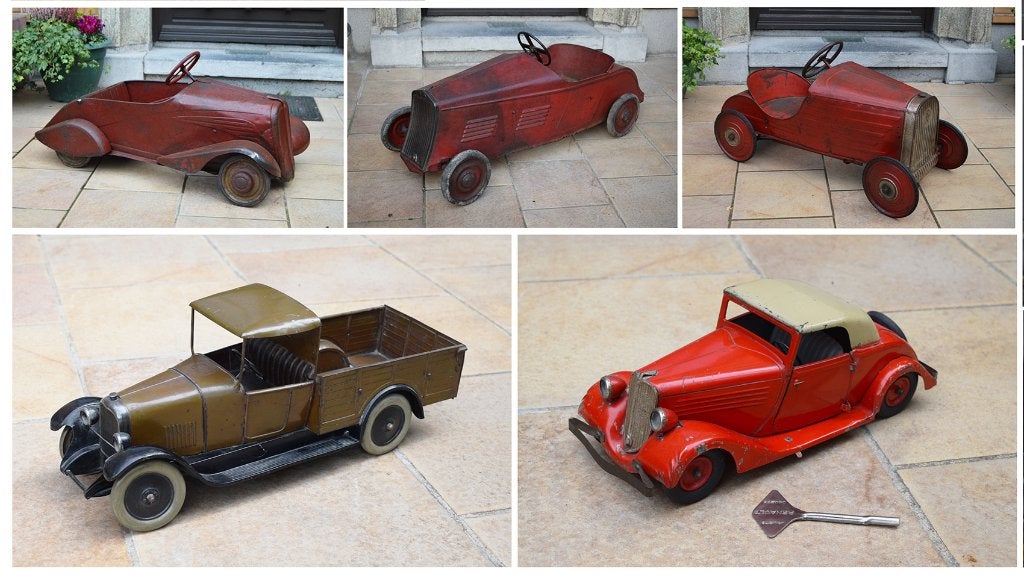 lot jouet ancien brocante antiquité vintage vide maison, Enlèvement