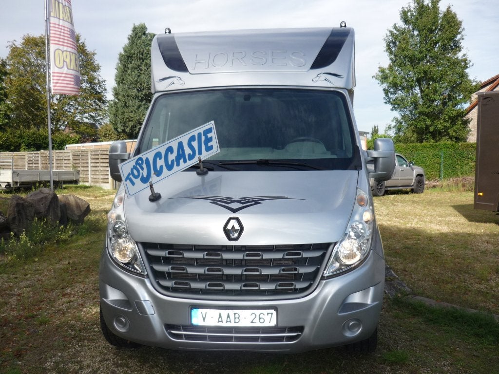 paardencamionette, Ophalen of Verzenden, Zo goed als nieuw, Polyester, 2-paards trailer