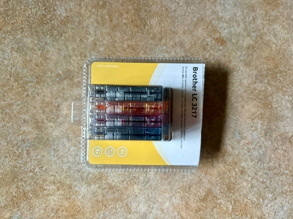 Brother LC-3217 compatibele inkt – 4 kleuren, Ophalen of Verzenden, Nieuw, Cartridge, Brother