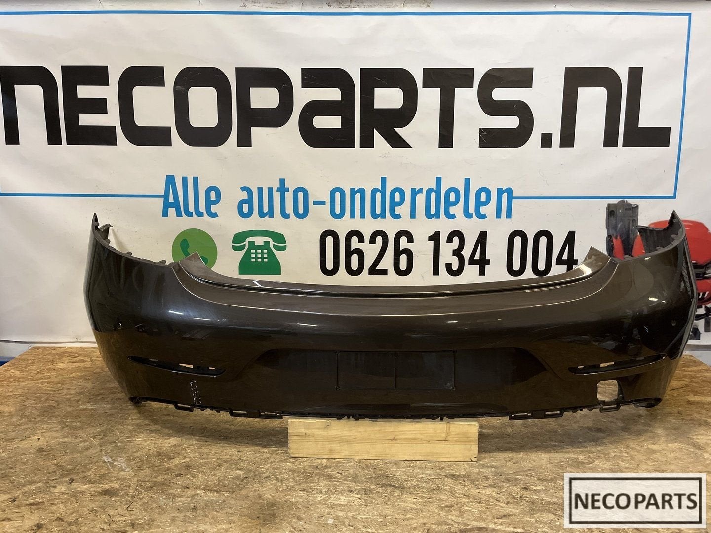 MERCEDES C KLASSE A205 COUPE CABRIO ACHTERBUMPER BUMPER PDC, Gebruikt, -, Ophalen of Verzenden, Achter