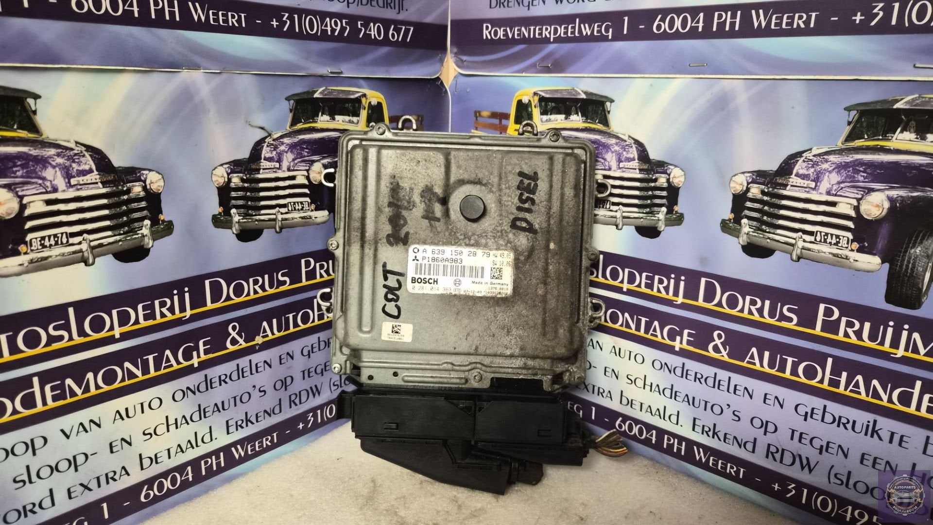 Mitsubishi Colt (Z2/Z3) 1.5 DI-D 12V ECU | Motormanagement, Info@mitsubishi-motors.com, Gebruikt, Mitsubishi Motors Corporation
