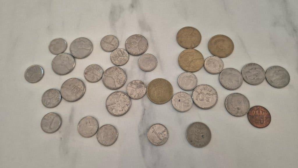 Collection de francs belges - Années diverses, Enlèvement ou Envoi, Autre, Série