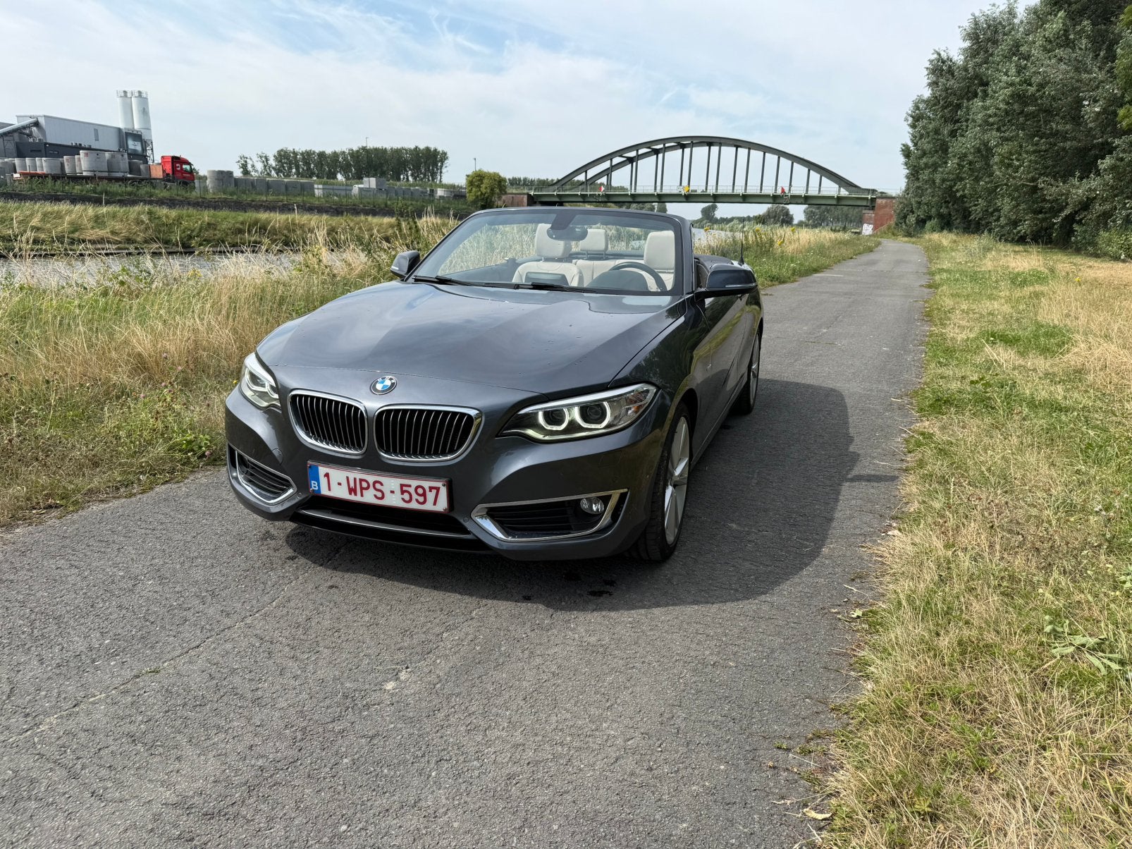 BMW 225 Luxury Line Cabrio, Auto's, 4 zetels, 4 cilinders, Leder, Diesel