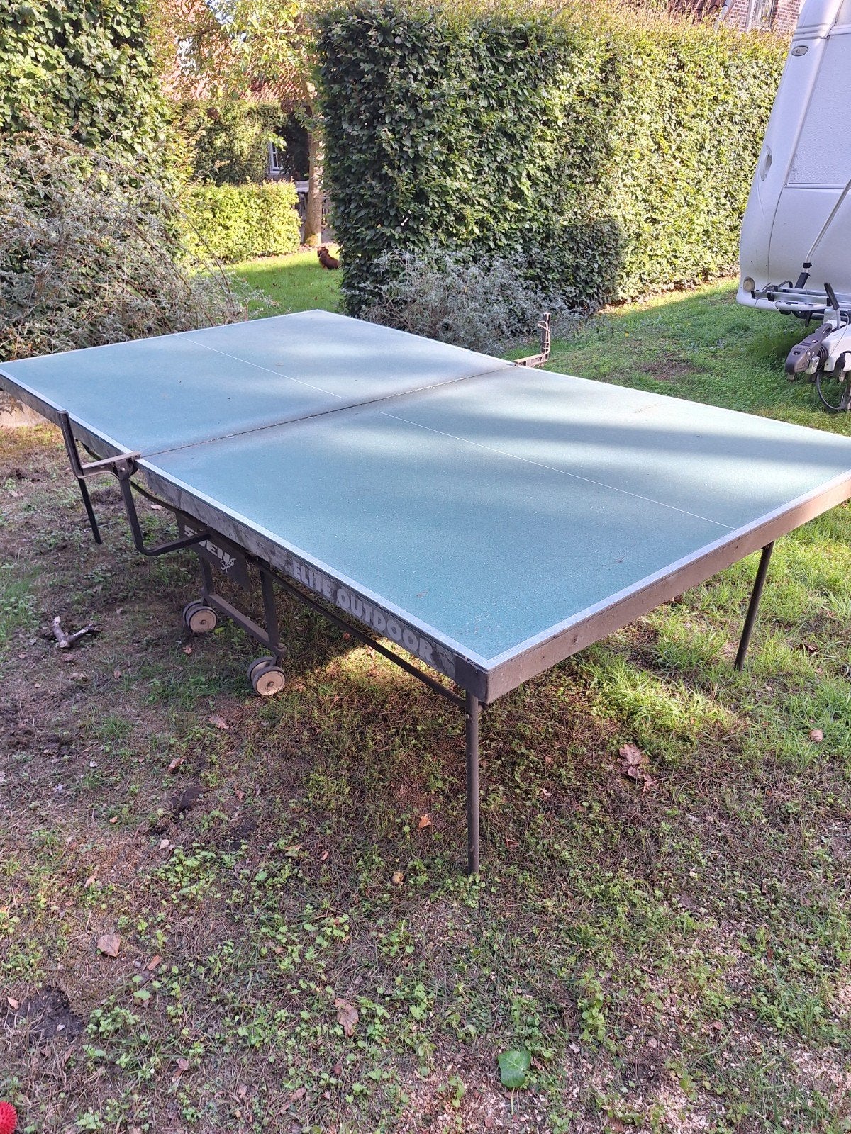 table de ping-pong de Sven, Enlèvement, Utilisé, Table d'extérieur, Pliante