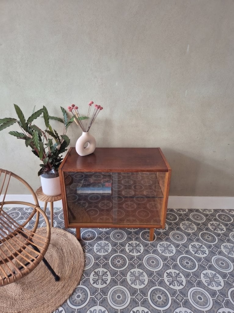 Vintage vitrinekast, Huis en Inrichting, Ophalen